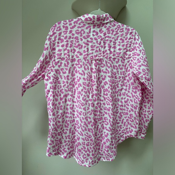 Rails Ellis fuscia jaguar button up - Picture 5 of 7